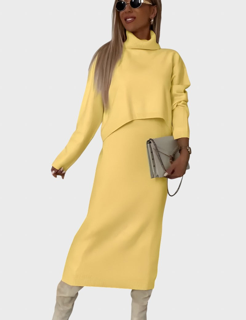 Viktoria™ - Елегантен плетен комплект от две части