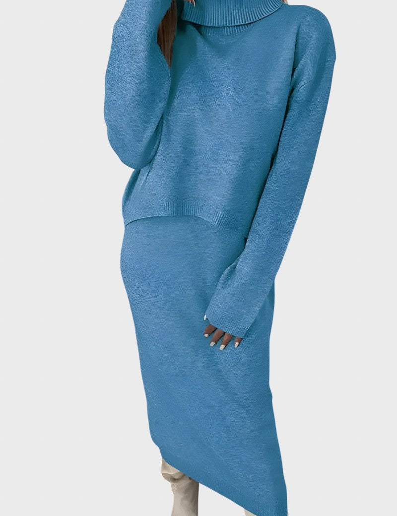 Viktoria™ - Елегантен плетен комплект от две части