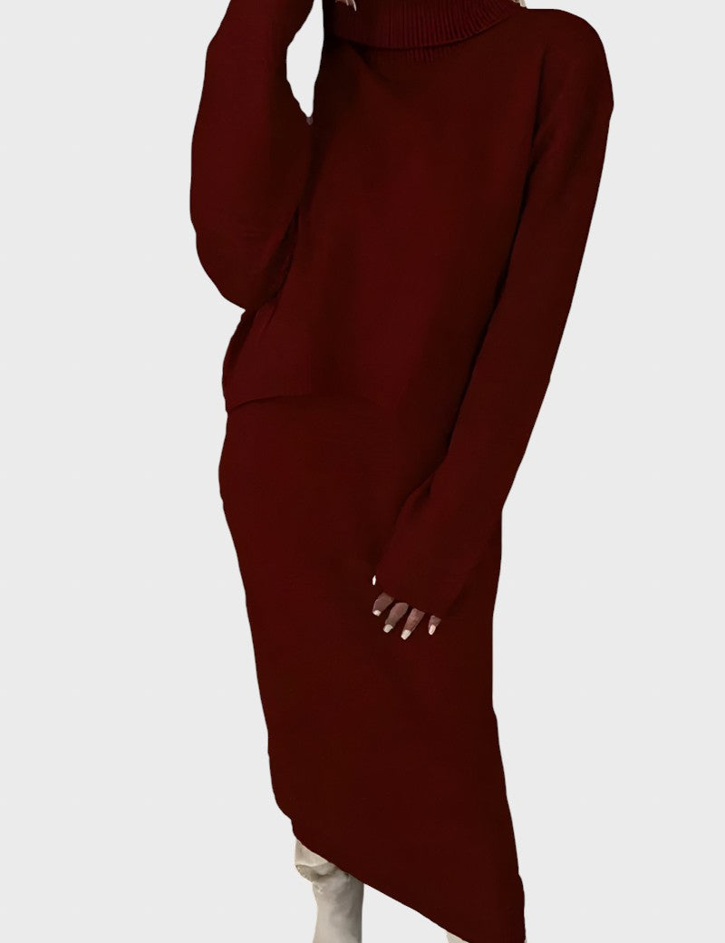 Viktoria™ - Елегантен плетен комплект от две части