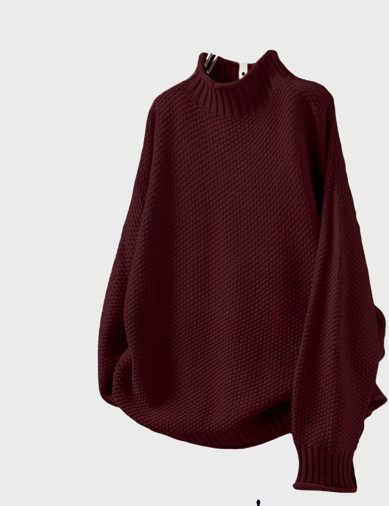 Dragomira™ - Голям пуловер с висока яка