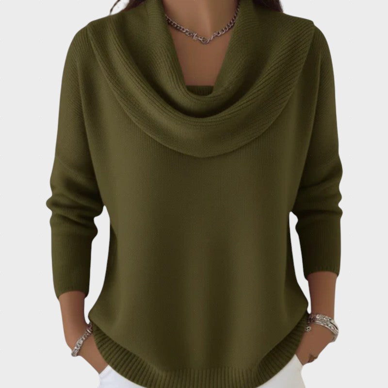 Dimitra™ - Пуловер с яка