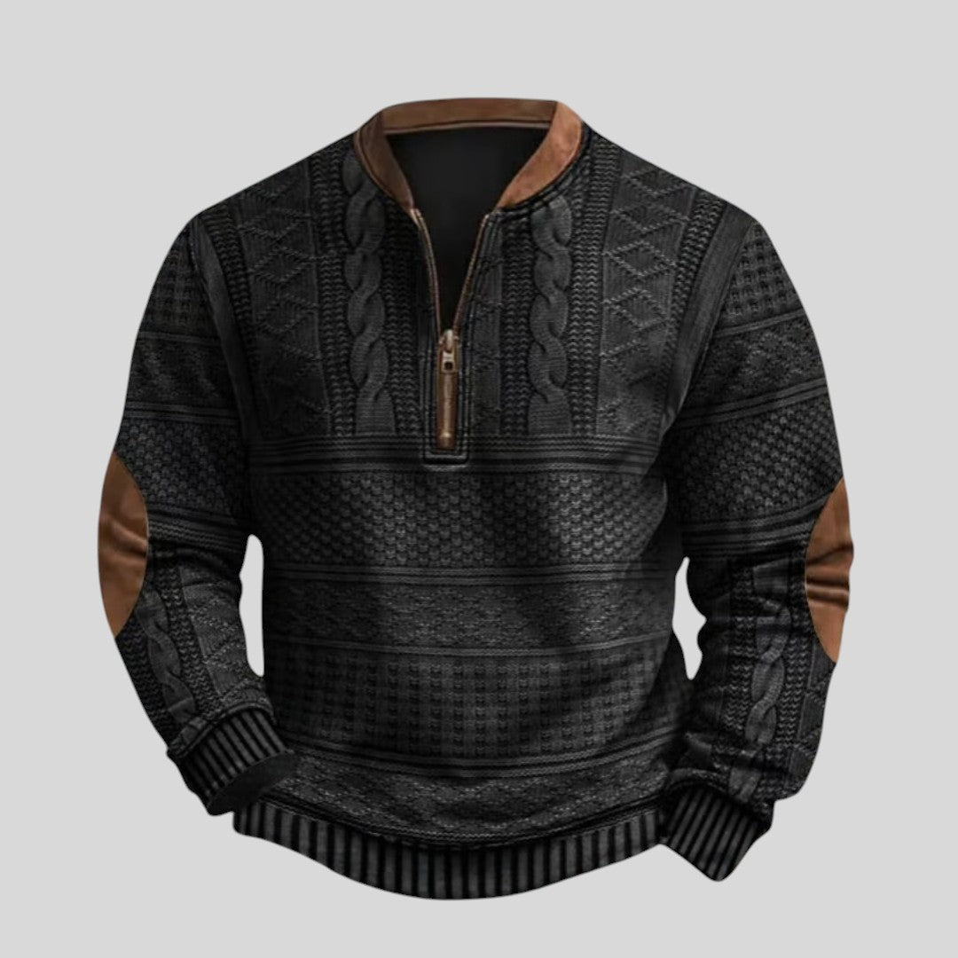 Lazar™ - Плетена пуловер