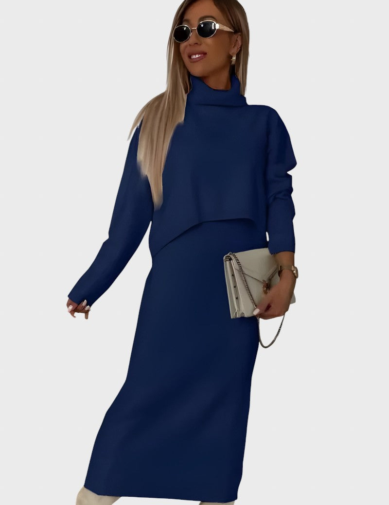 Viktoria™ - Елегантен плетен комплект от две части