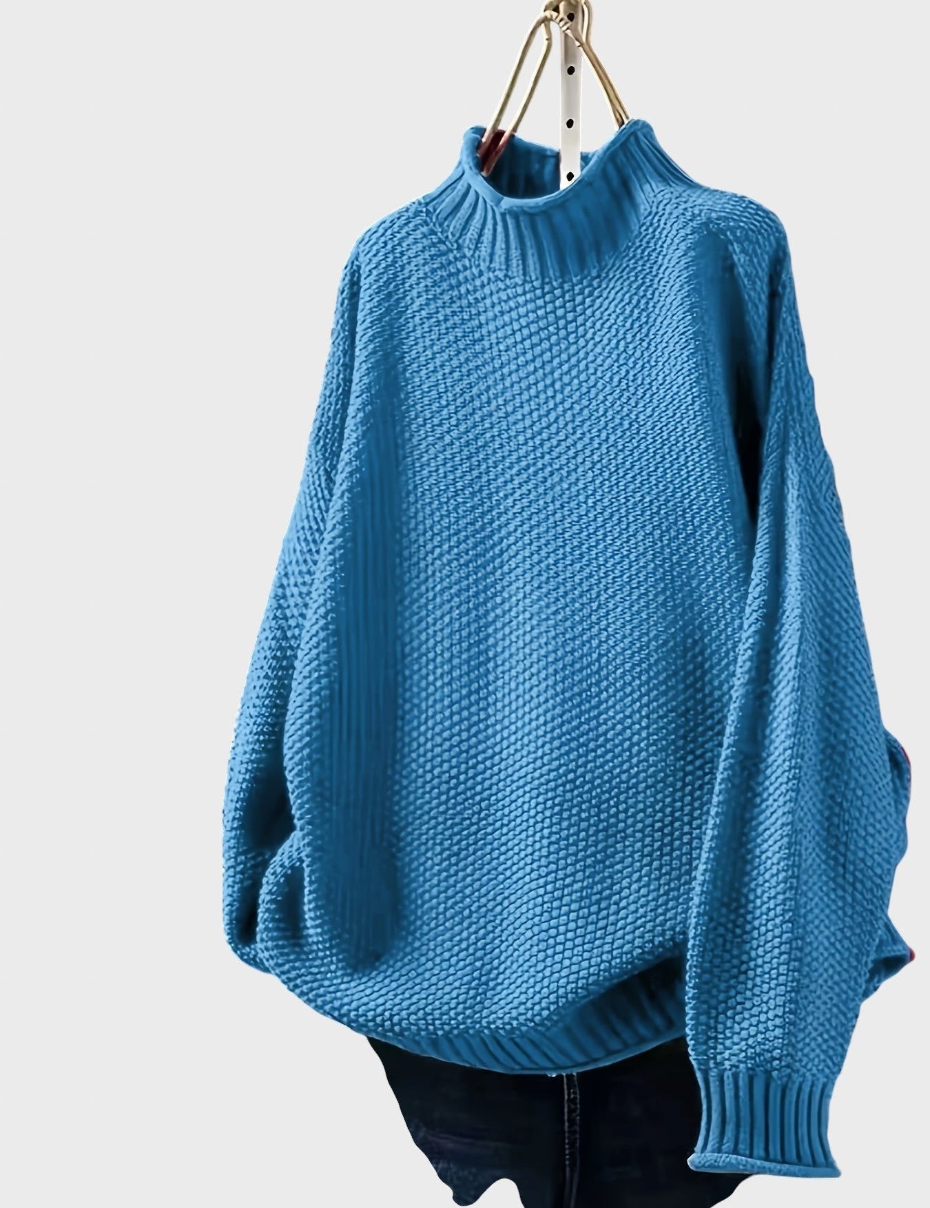 Dragomira™ - Голям пуловер с висока яка