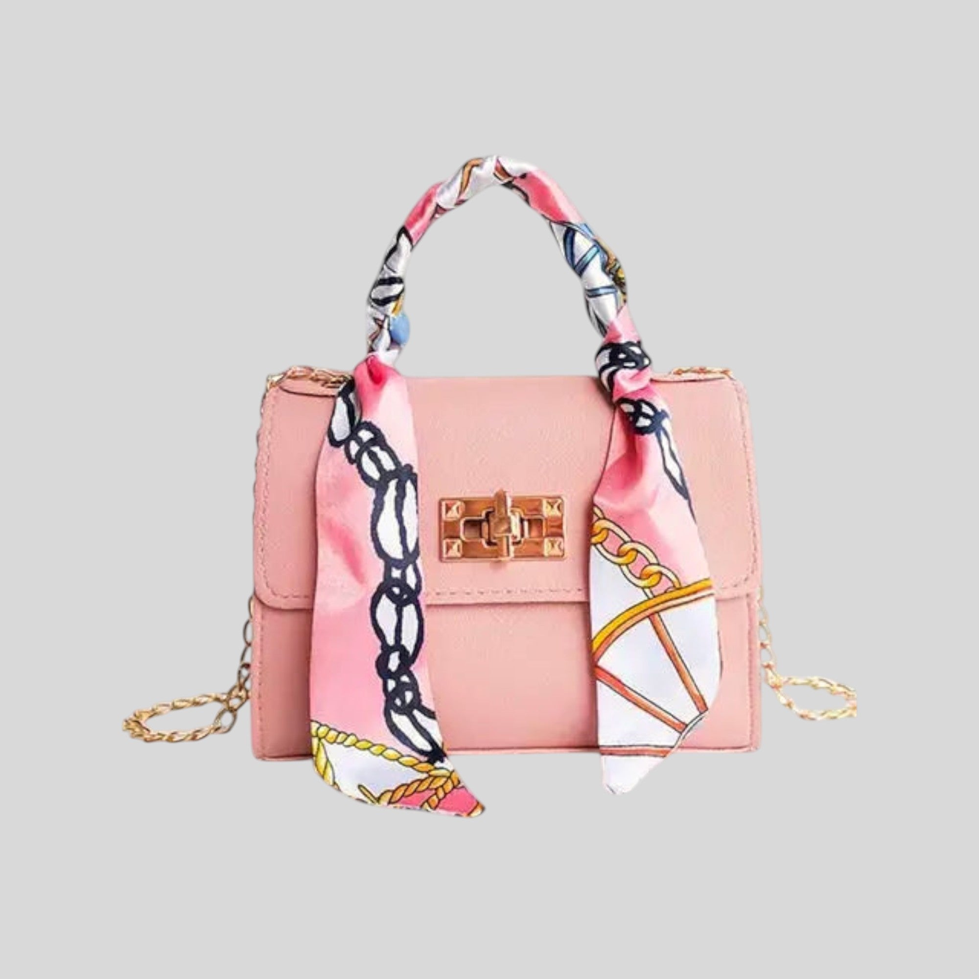 Snezhana™ - Мини куфар с декоративен шал