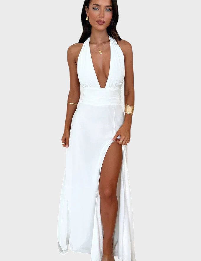 Iskra™ - Секси рокля с V-образно деколте