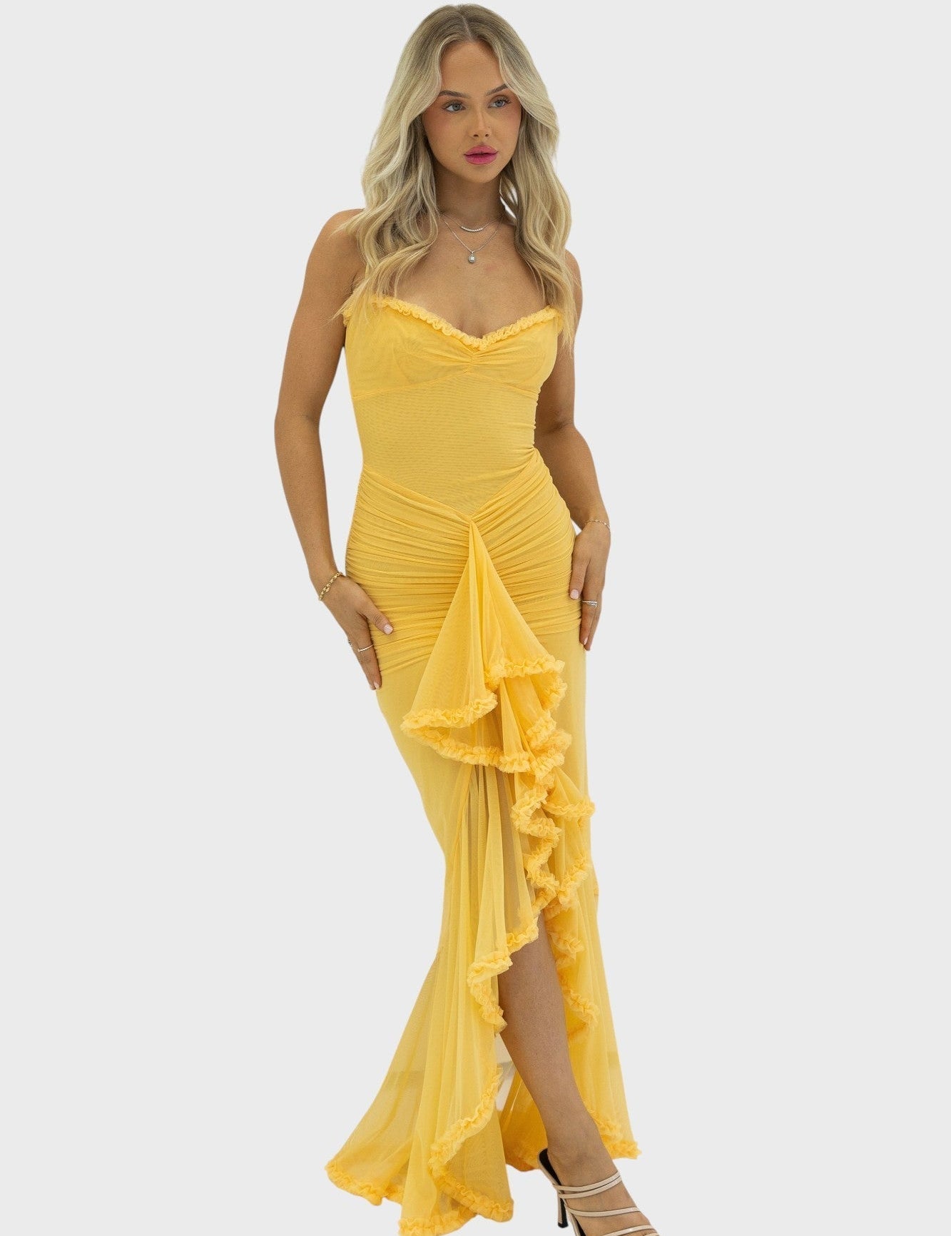 Masha™ - Макси рокля с волани