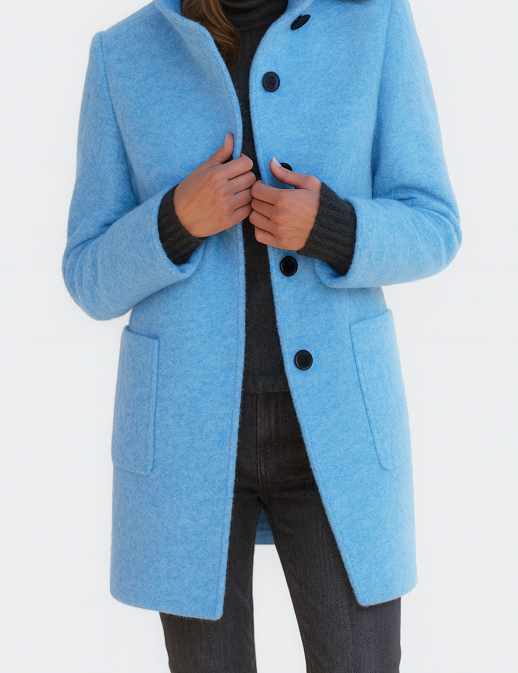 Dobrinela™ - Палто с поло яка