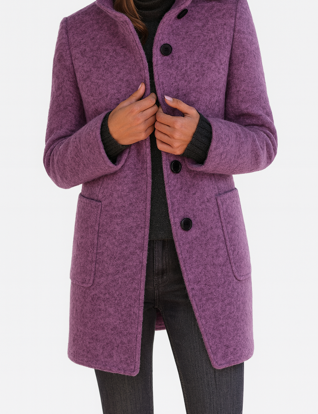 Dobrinela™ - Палто с поло яка