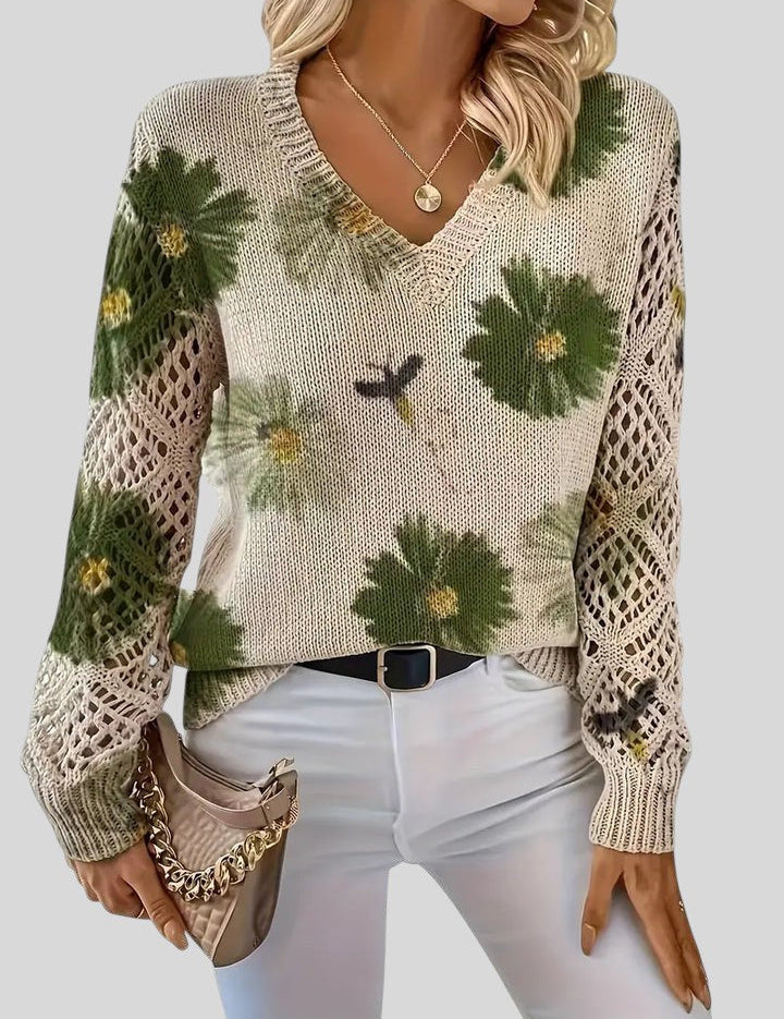 Anelia™ - Елегантна нощница с флорален мотив