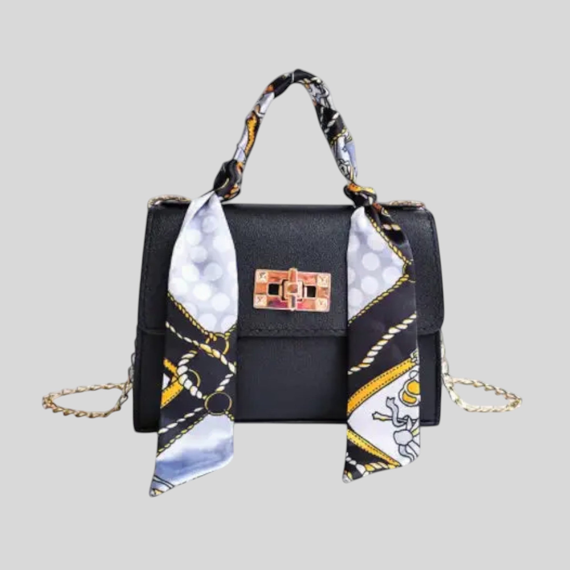 Snezhana™ - Мини куфар с декоративен шал