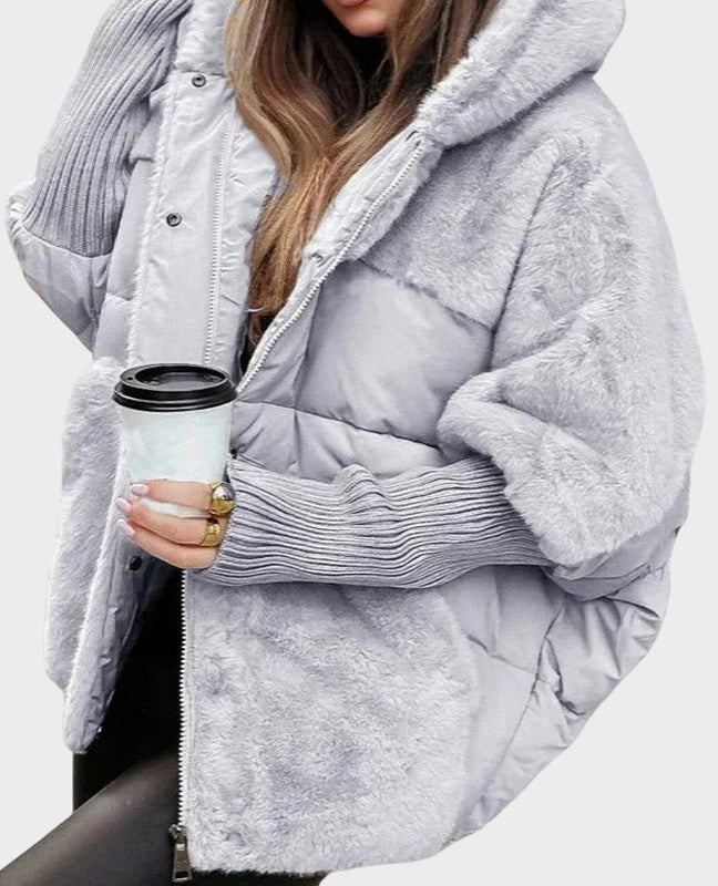 Miglena™ - Стилно палто с качулка