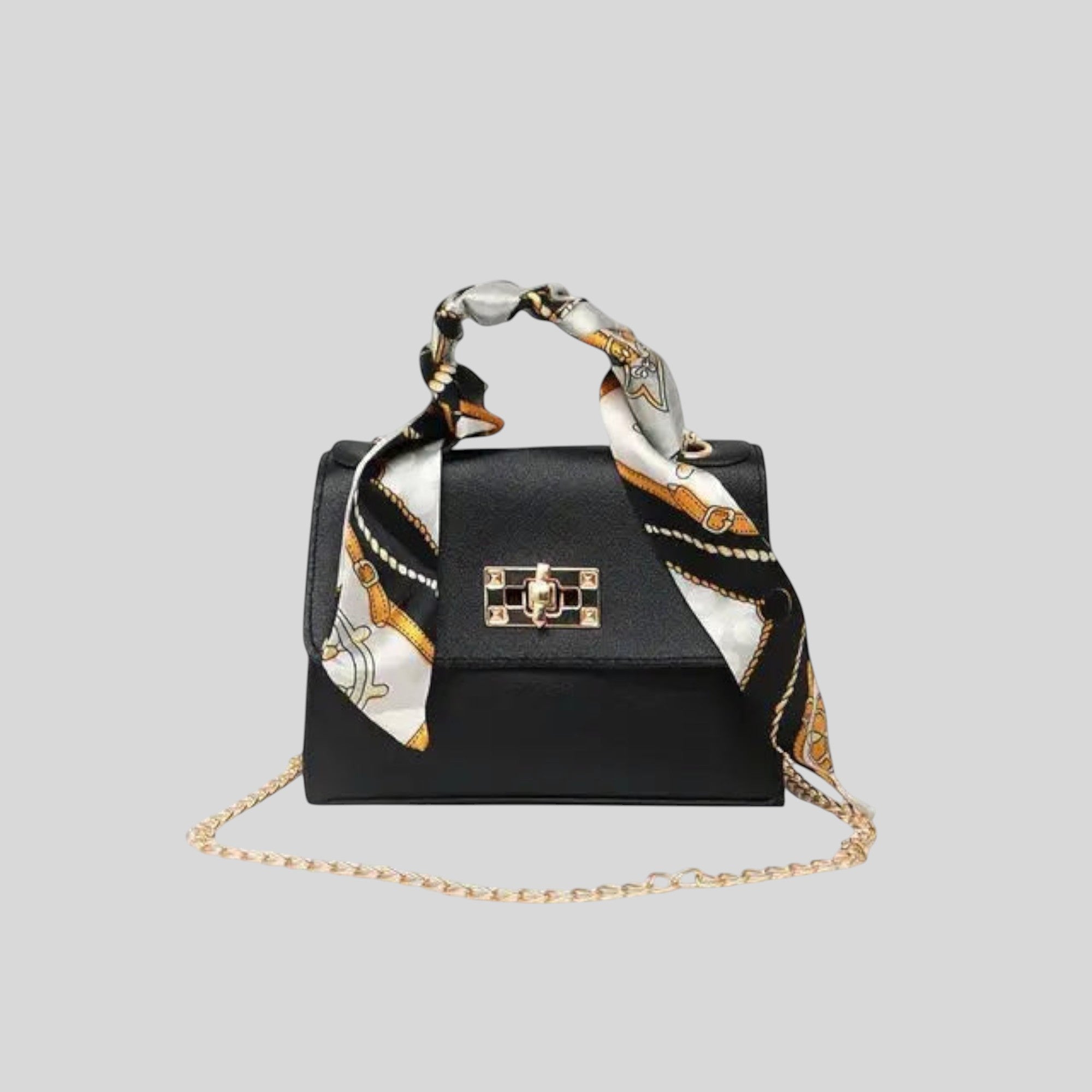 Snezhana™ - Мини куфар с декоративен шал