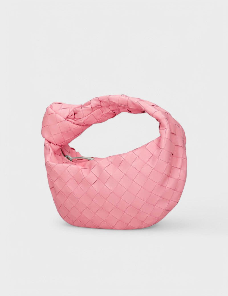 Reni™ - Мини чанта тип „хобо“ с плетен възел